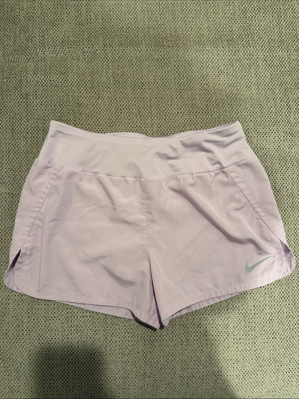 Nike Women's Pale Lavender Athletic Shorts